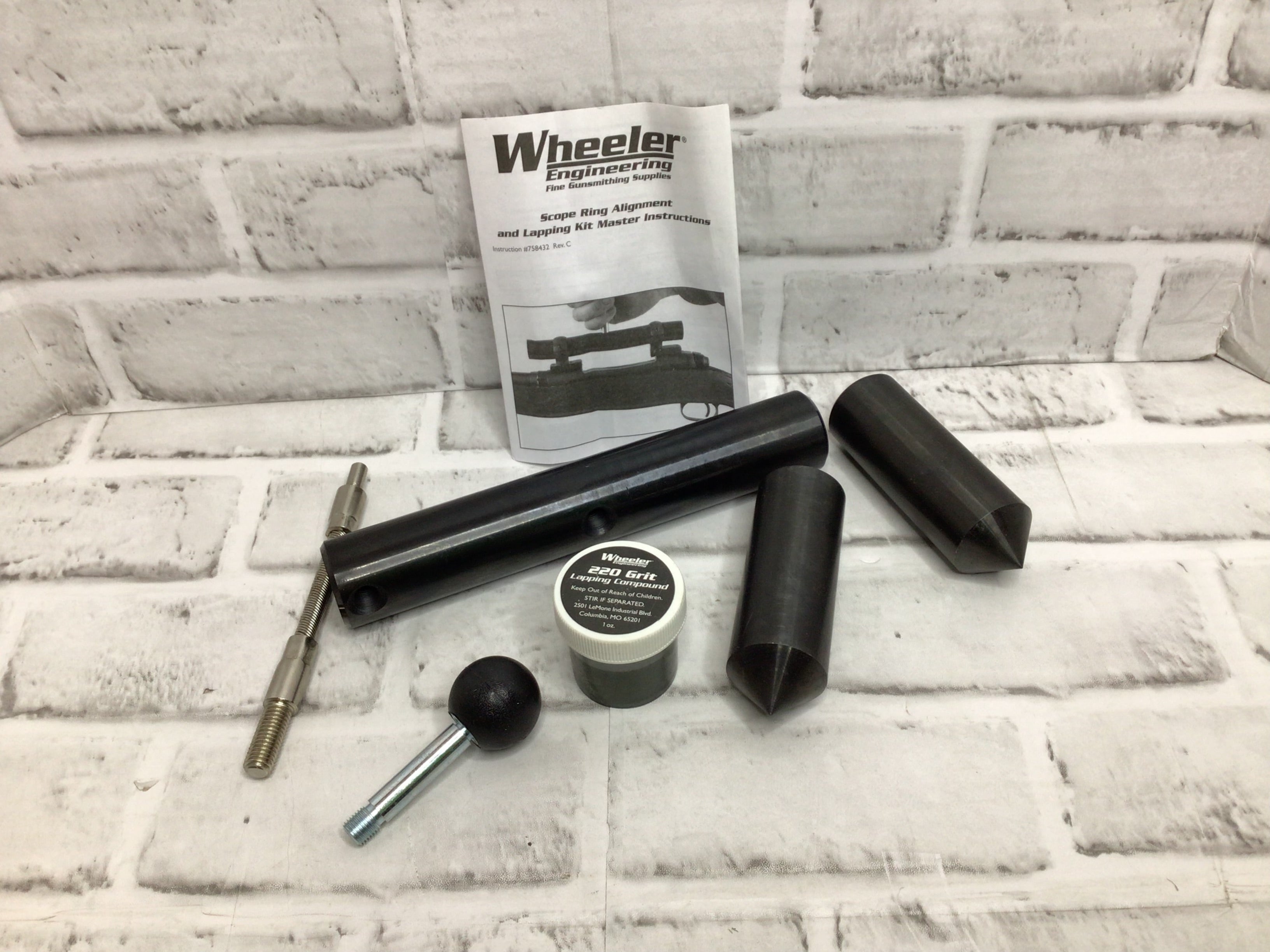 Wheeler Scope Ring Alignment & Lapping Kit 34mm Rings *Open Box* (8161252212974)